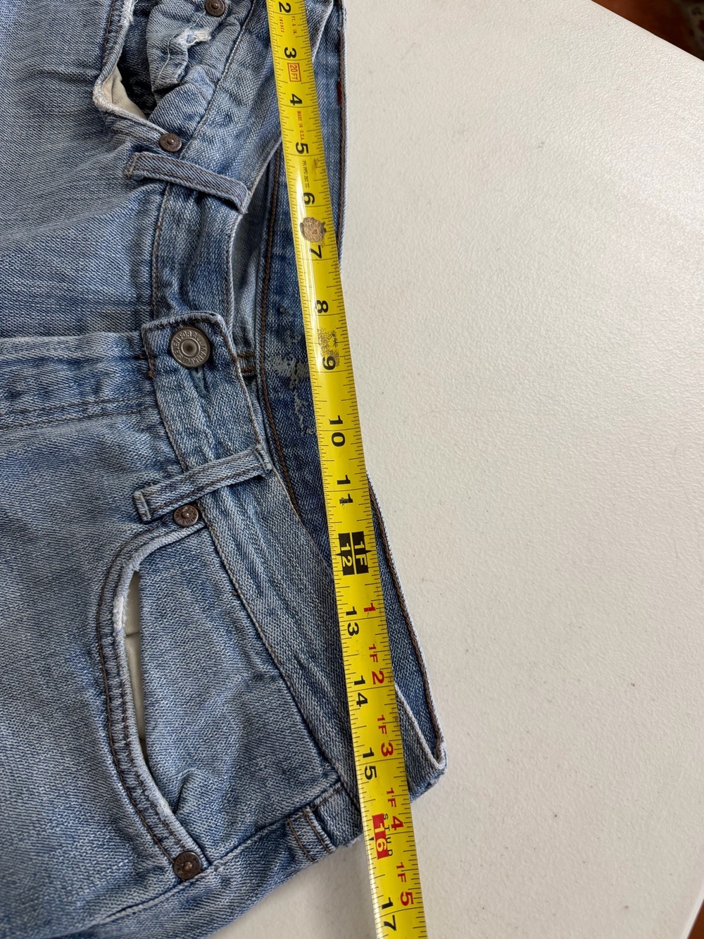 7 For All Mankind Blue Jeans - Picture 7 of 9
